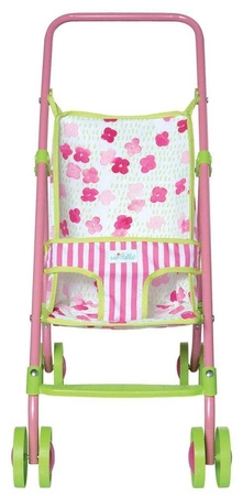 Kolorowy wózek spacerowy dla lalki, Baby Stella, 117440-Manhattan Toy, akcesoria dla lalek