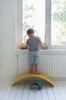 Deska do balansowania Starter Transparent z filcem, Baby Mouse, Wobbel