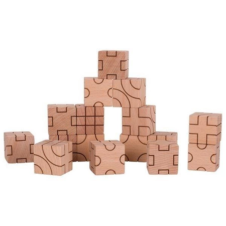 Klocki w geometryczne wzory