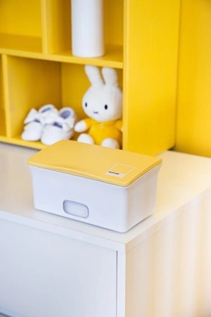 Ubbi Pojemnik na Mokre Chusteczki Pantone Yellow