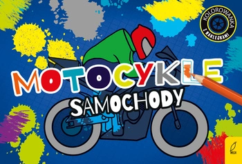 Kolorowanki z naklejkami. Motocykle i samochody