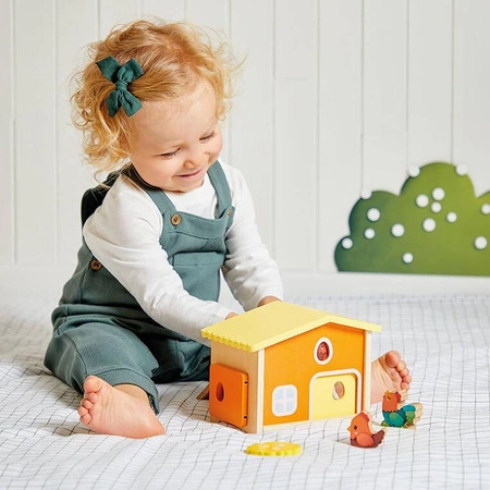Drewniany domek Farma Mój pierwszy kurnik 18 m+, Janod