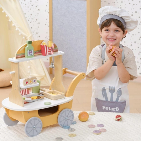 VIGA Minisklep z Hamburgerami – Kreatywna Zabawa w Odgrywanie Ról