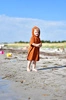 Filibabba Poncho Zigzag Rust