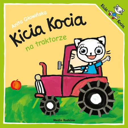 Kicia Kocia na traktorze. Kicia Kocia