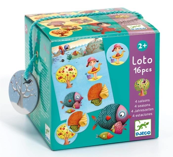 Gra edukacyjna loto 4 PORY ROKU DJ08123