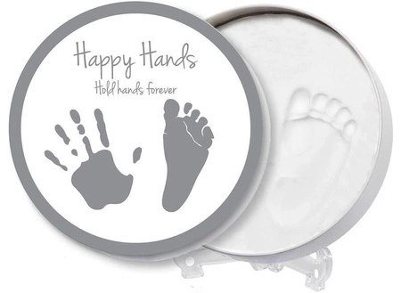 Puszka z odciskiem dłoni i stópki 2D Happy Hands