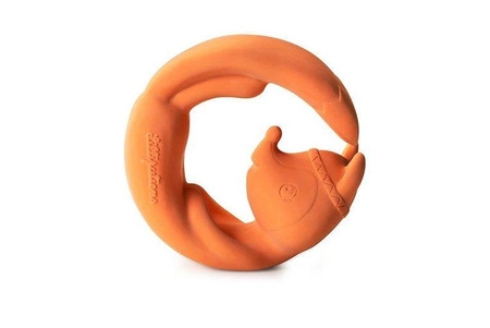 LILLIPUTIENS Grzechotka gryzak z naturalnego kauczuku Lisiczka Alice 3 m+ ECO