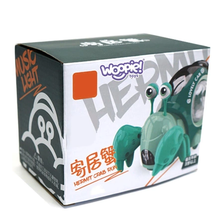 WOOPIE Pełzający Krab Projektor Pomarańczowy Zabawka Sensoryczna