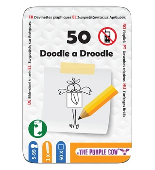 Podróżne łamigłówki The Purple Cow - 50 Doodle A Droodle