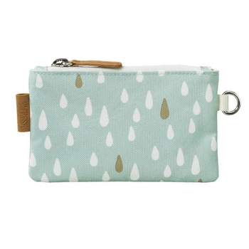 Fresk Portfel Kropelki Blue