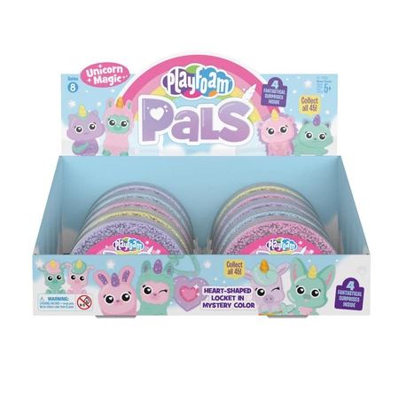 Playfoam Pals, Magiczny Jednorożec, Masa piankowa z figurką niespodzianką, modelina