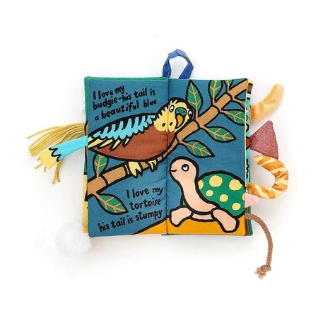 JellyCat Pet Tails Książeczka 20cm