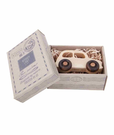 Drewniana Zabawka na Kółkach Auto Little French