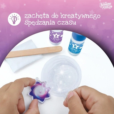 Zestaw do robienia biżuterii – talizman 8 szt. Eclipsia Nebulous Stars