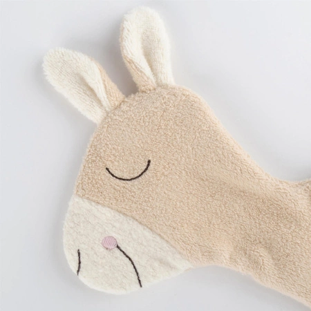 Przytulanka komforter Lama szeleścik szmatka zabawka dla dzieci sigikid