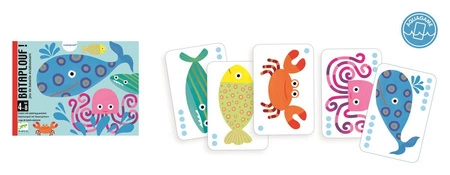 Gra Karciana W Wodzie Djeco BATAPLOUF