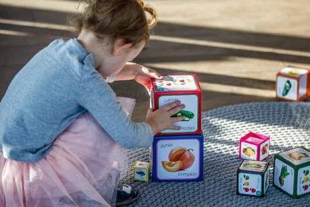 Kartonowe Klocki Dla Dzieci - Zwierzęta Piramida Zabaw