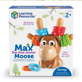 Sorter Łoś Max, Zestaw do Dopasowywania Kolorów i Rozpoznawania Tekstur