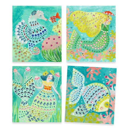 Zestaw ARTYSTYCZNY DIAMENTY- WODNE FALE DJ09433