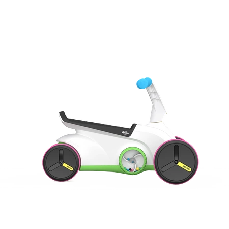 BERG Kolorowy Jeździk GO2 Twirl Multicolor z grą dla dzieci 10m+