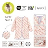 Lassig Fartuch z długim rękawem wodoodporny Happy Fruits Peach