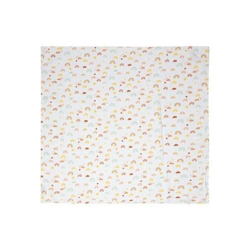 bébé-jou Otulacz bambusowo-muślinowy 110 x 110cm Rainbow Sky 305203