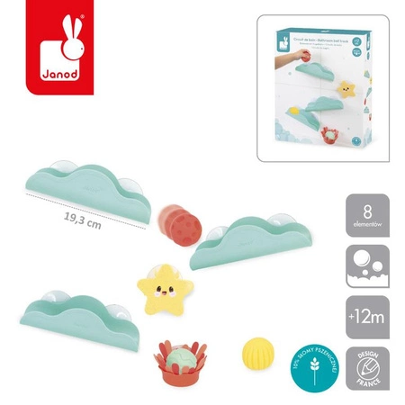 Janod Tor do kąpieli z kulkami 12m+