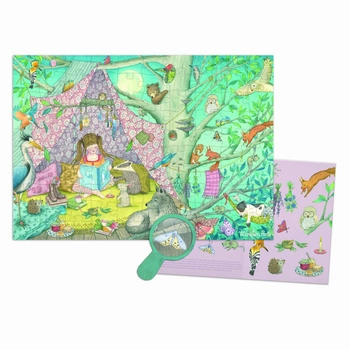 Puzzle 100 elementów DOMEK NA DRZEWIE 710440