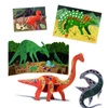 Zestaw artystyczny "ŚWIAT DINOZAURÓW" 6w1  DJ09331