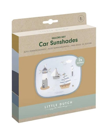 Little Dutch LD Zestaw 2 osłonek przeciwsłonecznych UV Sailors Bay 120020