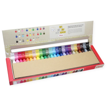 Kredki dla dzieci, 24 szt., zestaw artystyczny, Kitpas
