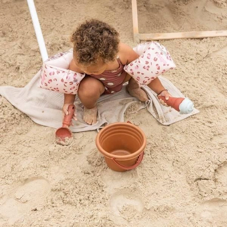 The Swim Essentials Rękawki do pływania 0-2 lata Old Pink Leopard 2020SE496