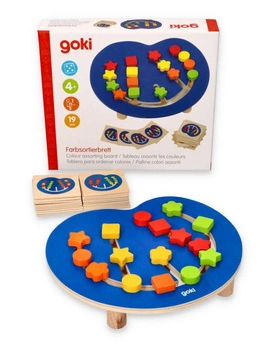 Goki układanka sortowanie kolorów