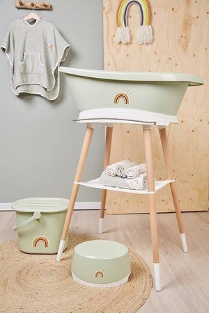 bébé-jou Otulacz bambusowo-muślinowy 110 x 110cm Rainbow Sky 305203