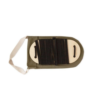 Huśtawka, czarny sznurek, Babai