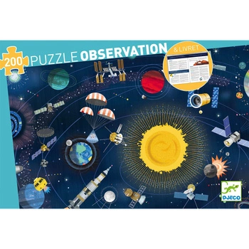 Puzzle KOSMOS 200 el. z książeczką DJ07413