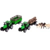 WOOPIE Zestaw Farma ze Zwierzętami Figurki + 2 Traktorki 102 el.