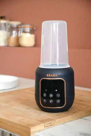 Beaba Wielofunkcyjny podgrzewacz i sterylizator parowy do butelek i słoiczków 5w1 Multi Milk Night blue