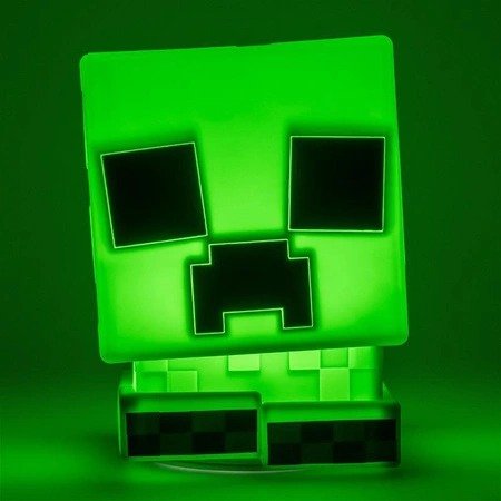 Silikonowa lampka z akumulatorem Creeper (wysokość: 15 cm) Minecraft