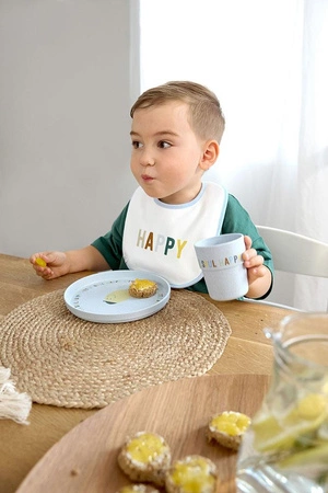 Lassig Zestaw śliniaków bawełnianych 5szt. 3m+ Happy Fruits Lemon