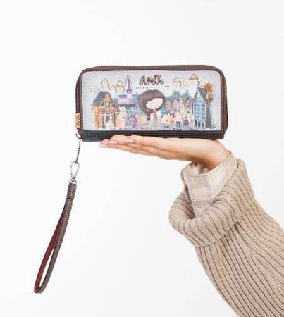 Portfel długi z paskiem | Anekke Voice