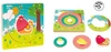 Drewniane puzzle z warstwami Apli Kids - Kurka 2+