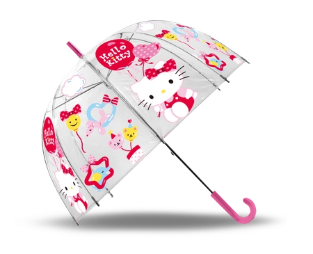 Parasolka Hello Kitty 19cali przezroczysta HK50037