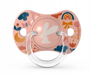 Smoczek fizjologiczny forest różowy 18+ Suavinex