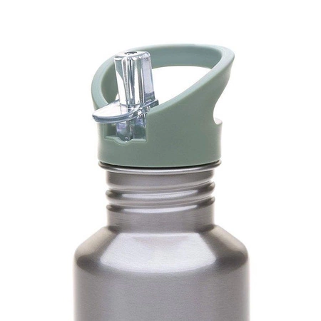 Lassig Butelka - bidon ze stali nierdzewnej z dodatkową zakrętką z ustnikiem 500 ml Adventure Bus