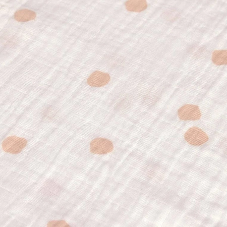 Lassig Muślinowy otulacz-kocyk z biobawełny Zestaw 3 szt. 60x60cm Little Mateys spicy orange