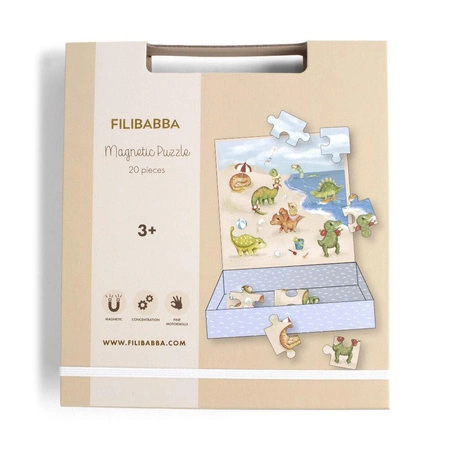 Filibabba Gra magnetyczna Dino Beach puzzle