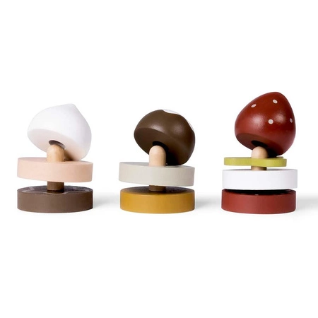 Patera drewniana z ciasteczkami Micki