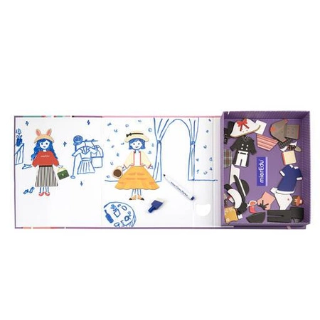 mierEdu Magnesy w pudełku - Ubieranki ME154